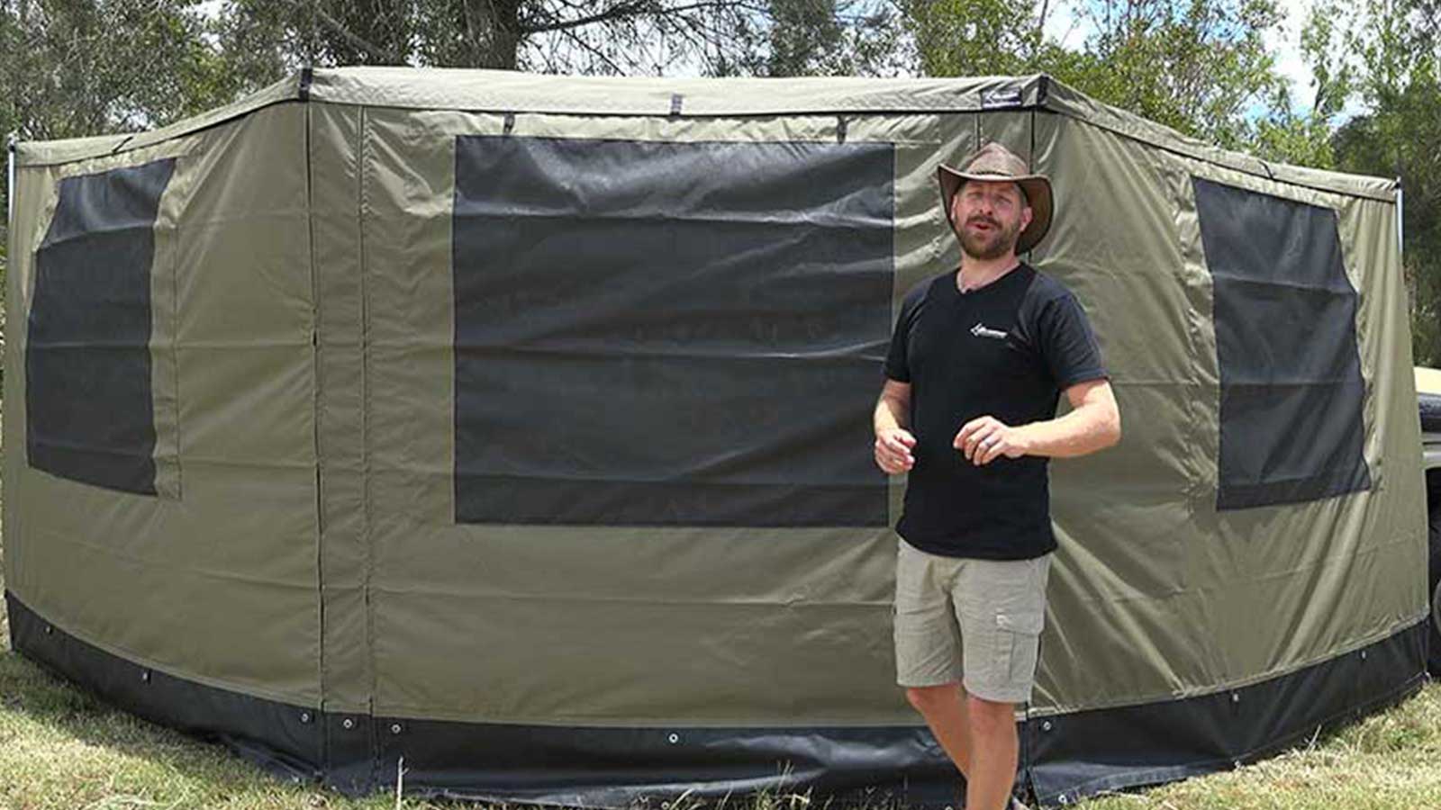 The Bush Company 180 XT MAX Awning Wall Kit - Image 3