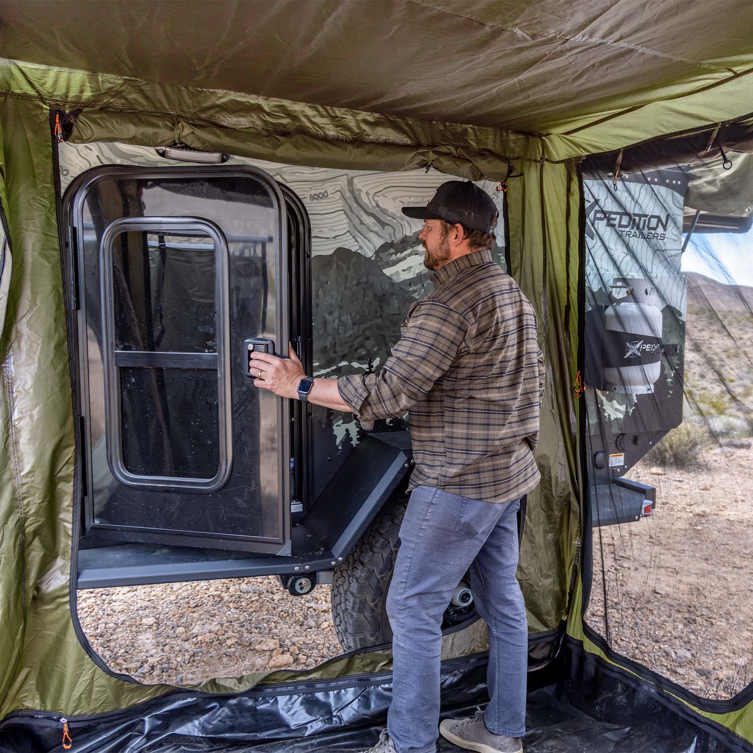 23Zero Bushman 78" Awning Room (78″ x 98″) - Image 15