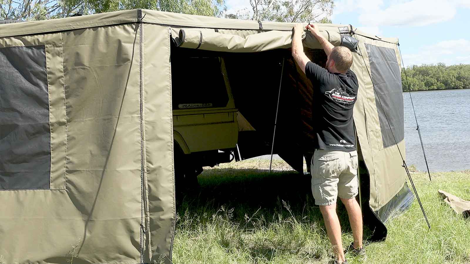 The Bush Company 270 XT MAX Awning Wall Kit - Image 4