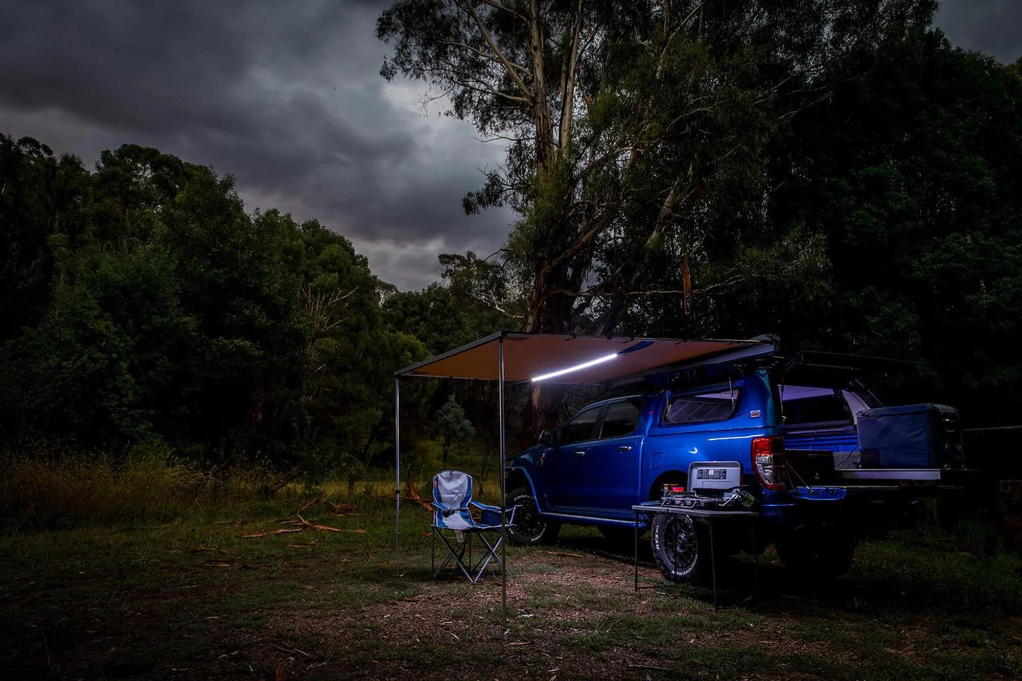 ARB Soft Case Awning With Light 2.5M 814410 - Image 7
