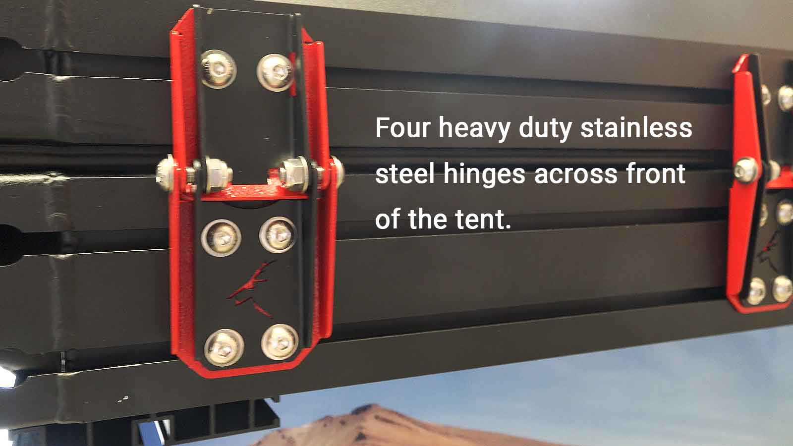 The Bush Company AX27 Clamshell Roof Top Tent - Image 12