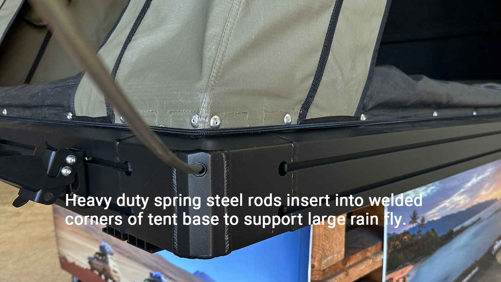 The Bush Company AX27 Clamshell Roof Top Tent - Image 16