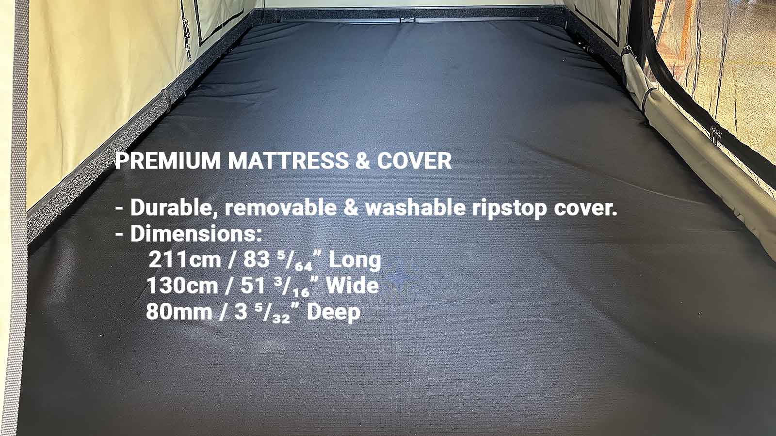 The Bush Company AX27 Clamshell Roof Top Tent - Image 22