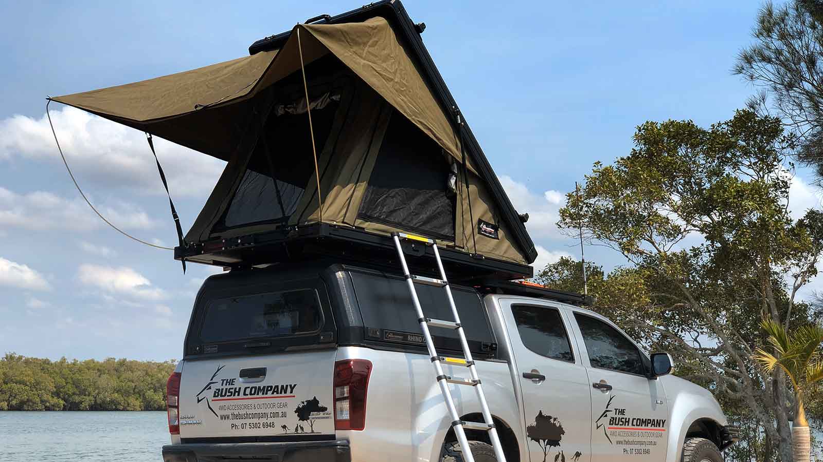 The Bush Company AX27 Clamshell Roof Top Tent - Image 3