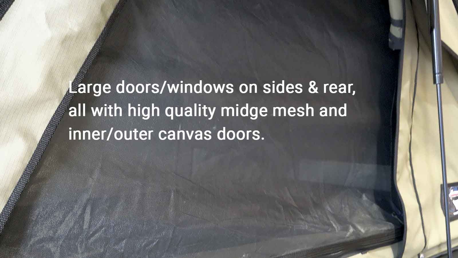 The Bush Company AX27 Clamshell Roof Top Tent - Image 8
