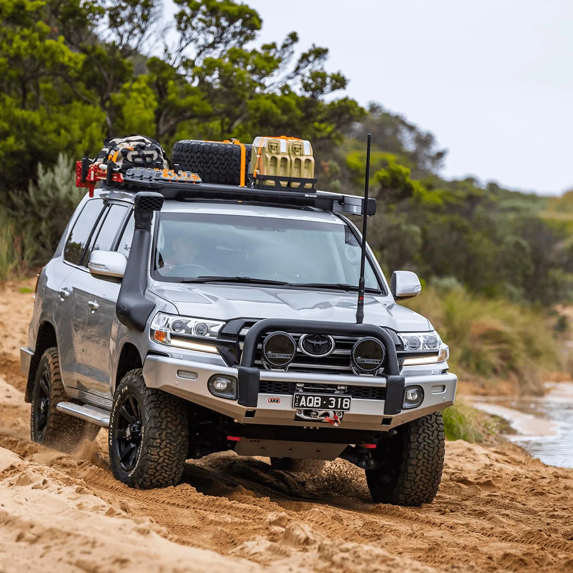 ARB Base Rack Roof Rack Kit with Mount and Deflector BASE11 - Image 4