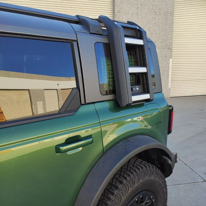 Badass Tents Ford Bronco 4-Door Side Folding Ladder for OEM roof rack only - Image 3