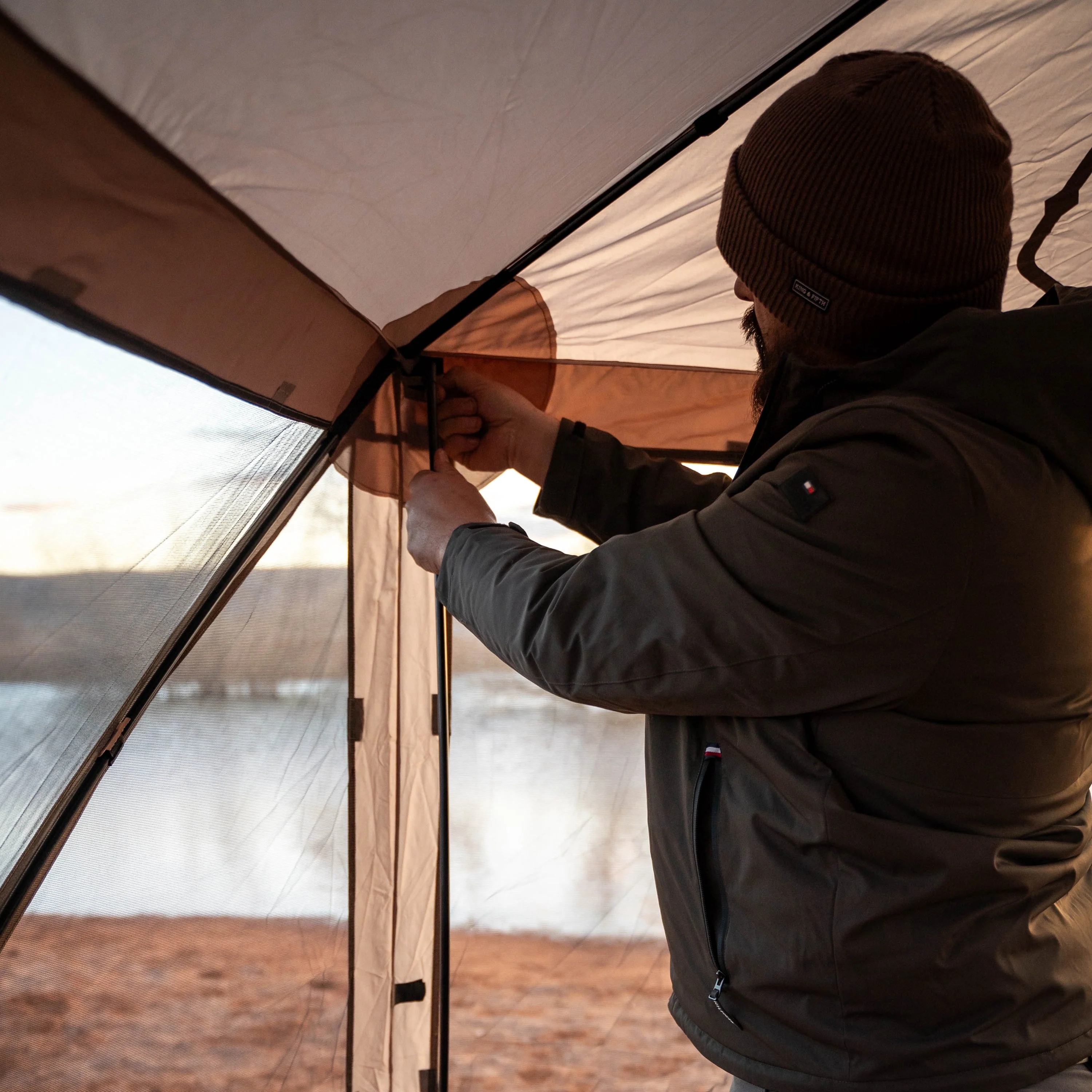 Gazelle G5 5-Sided Portable Gazebo with TriTech Mesh - Image 6