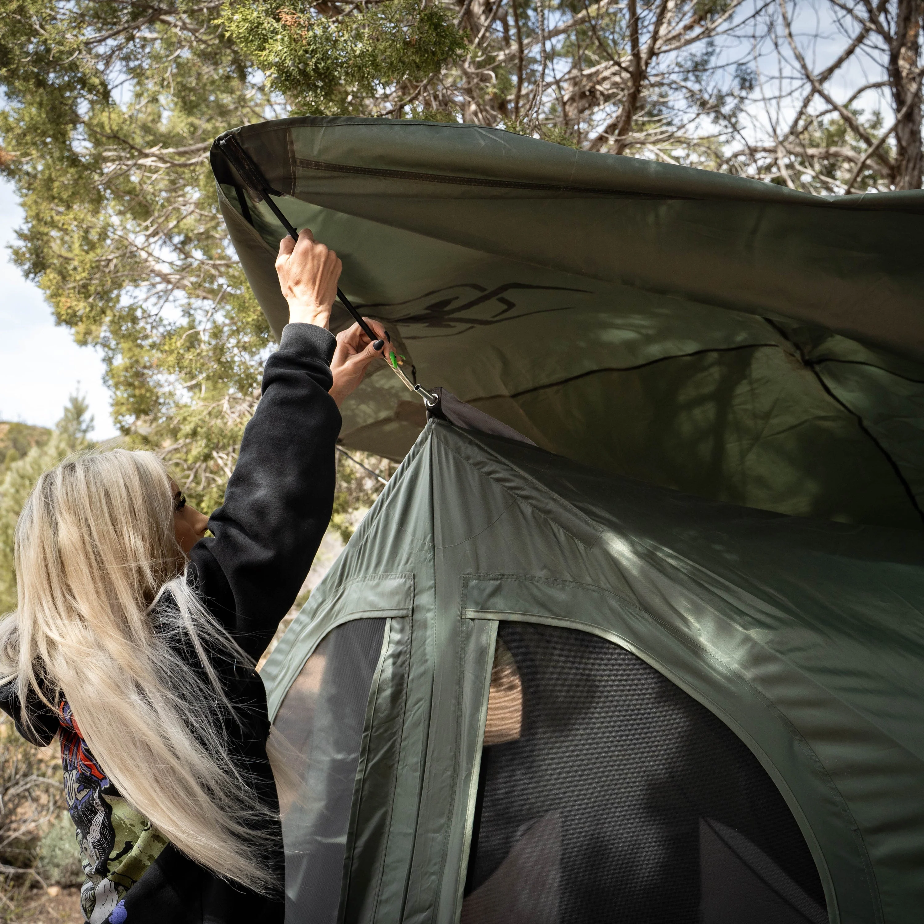 Gazelle T4 Hub Tent - Alpine Green - Image 9