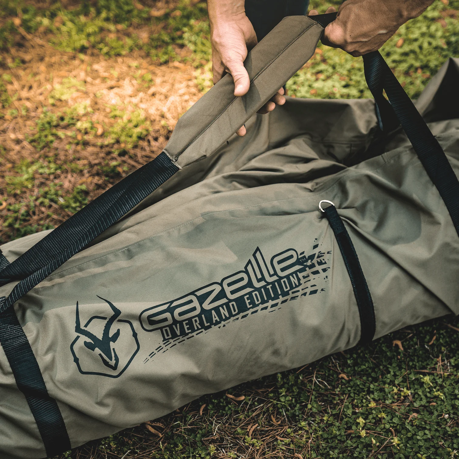 Gazelle T4 Plus Hub Tent Overland Edition - Alpine Green - Image 7