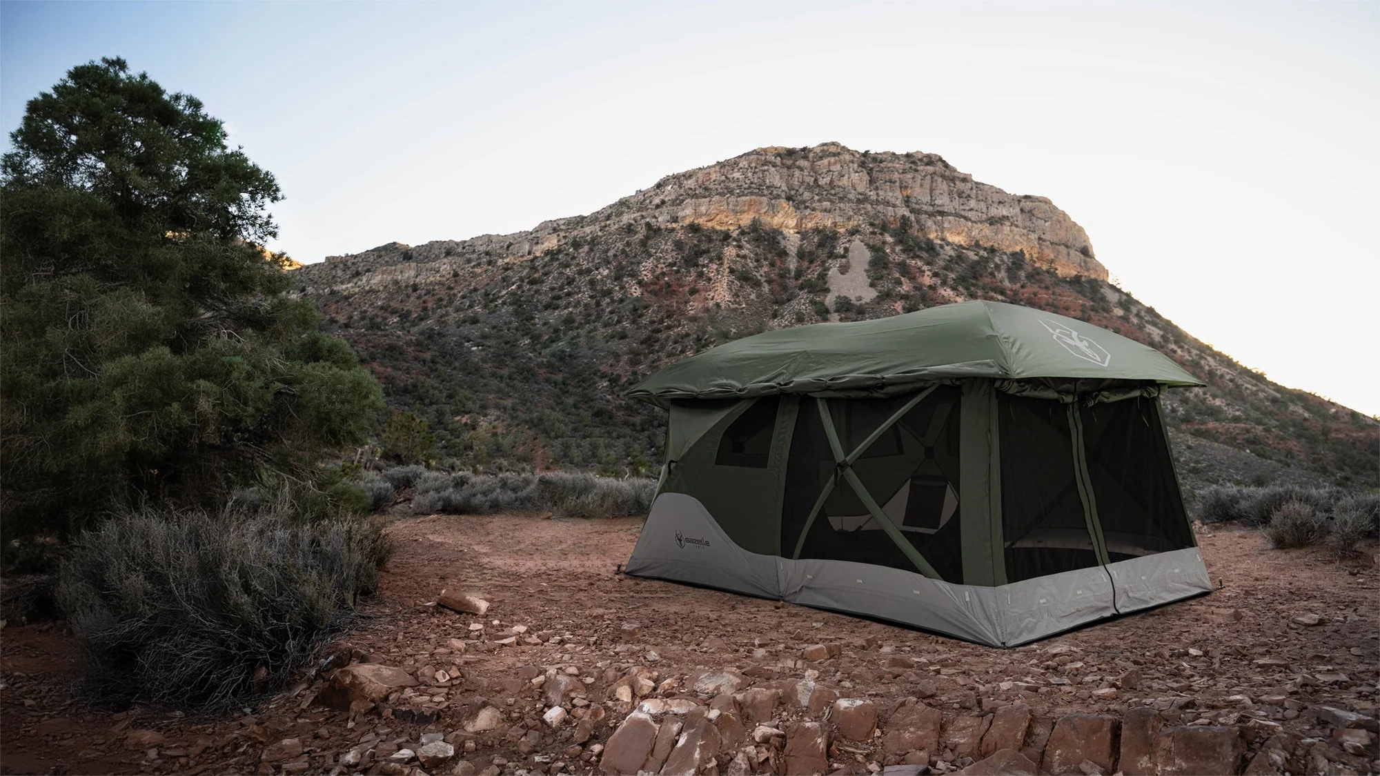 Gazelle T4 Tandem Hub Tent - Alpine Green - Image 10