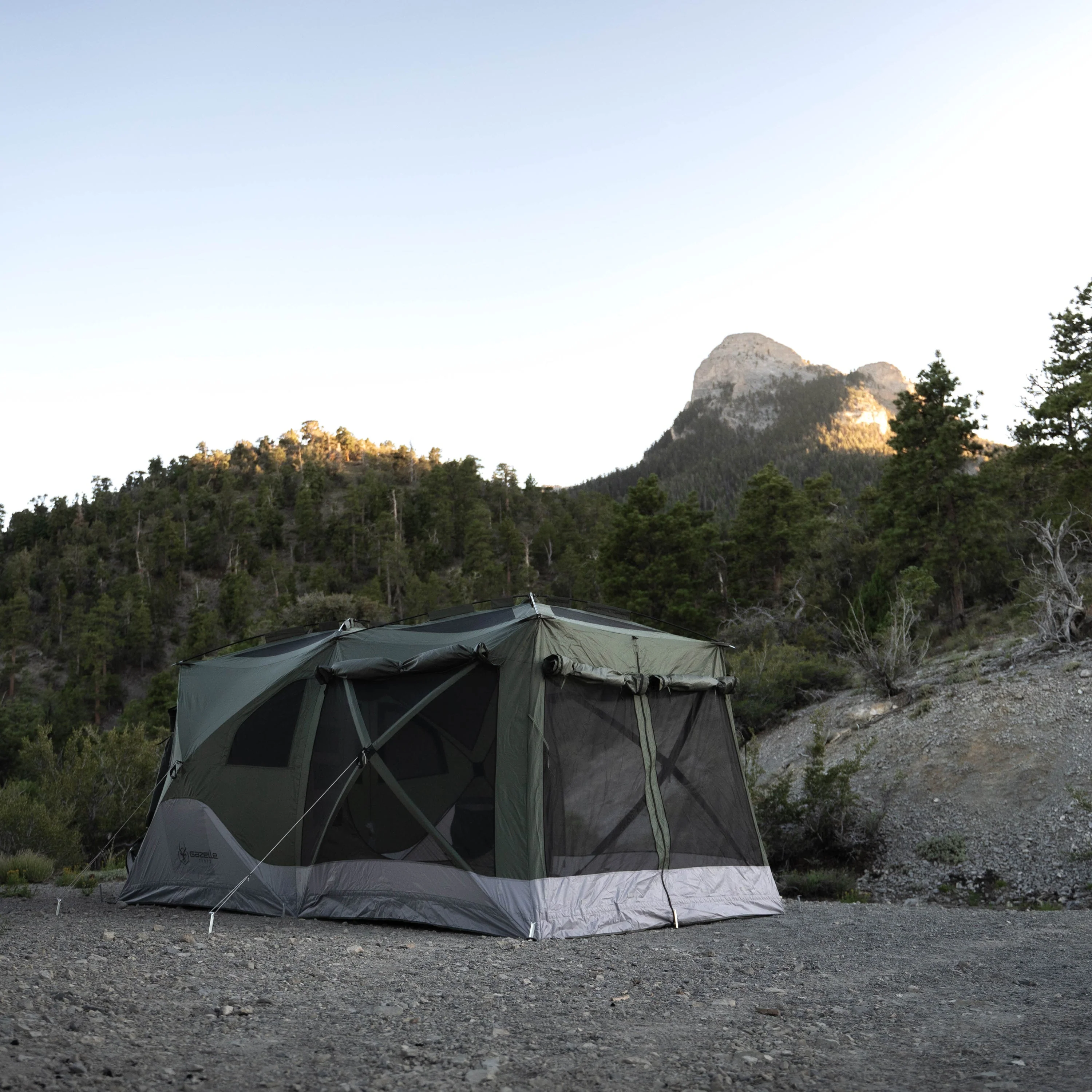 Gazelle T4 Tandem Hub Tent - Alpine Green - Image 5
