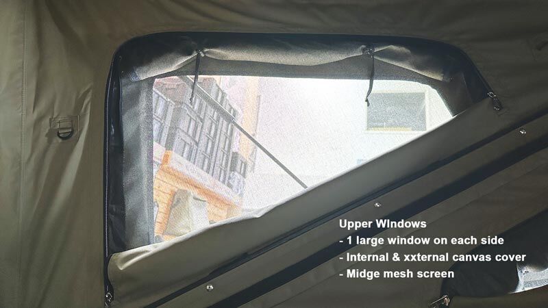 The Bush Company TX27 Hardshell Rooftop Tent - Image 17