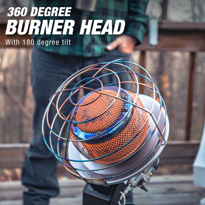 Mr. Heater MH540T 45,000 BTU 540 Degree Tank Top Heater - Image 3