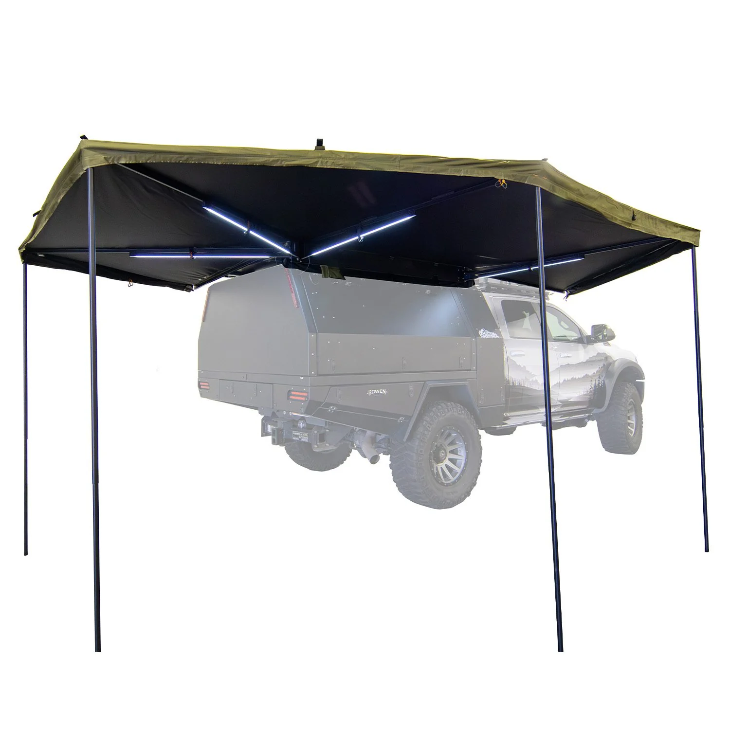 23Zero Peregrine PRO 6 ARM Freestanding 270-Degree Awning - Image 4