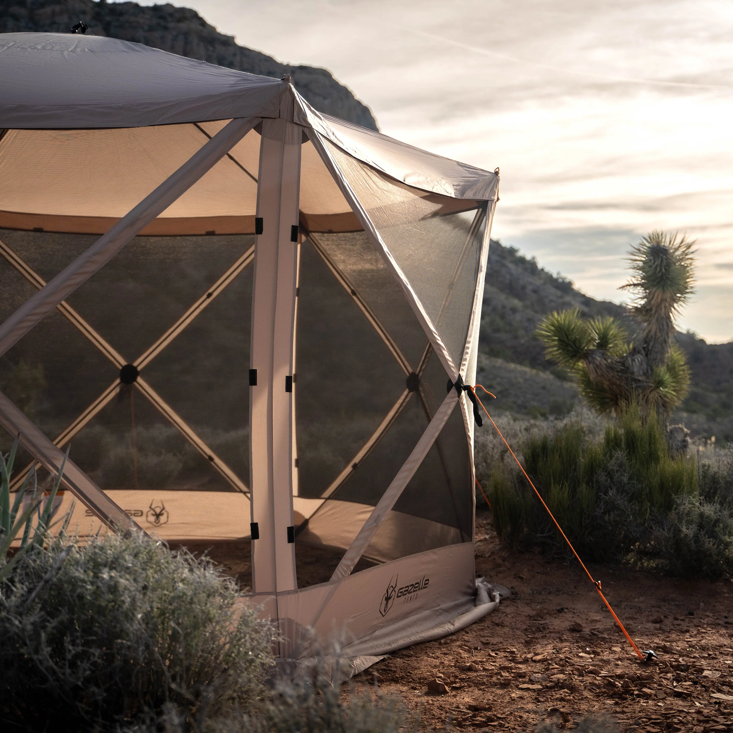 Gazelle G6 6-Sided Portable Gazebo with TriTech Mesh - Image 8