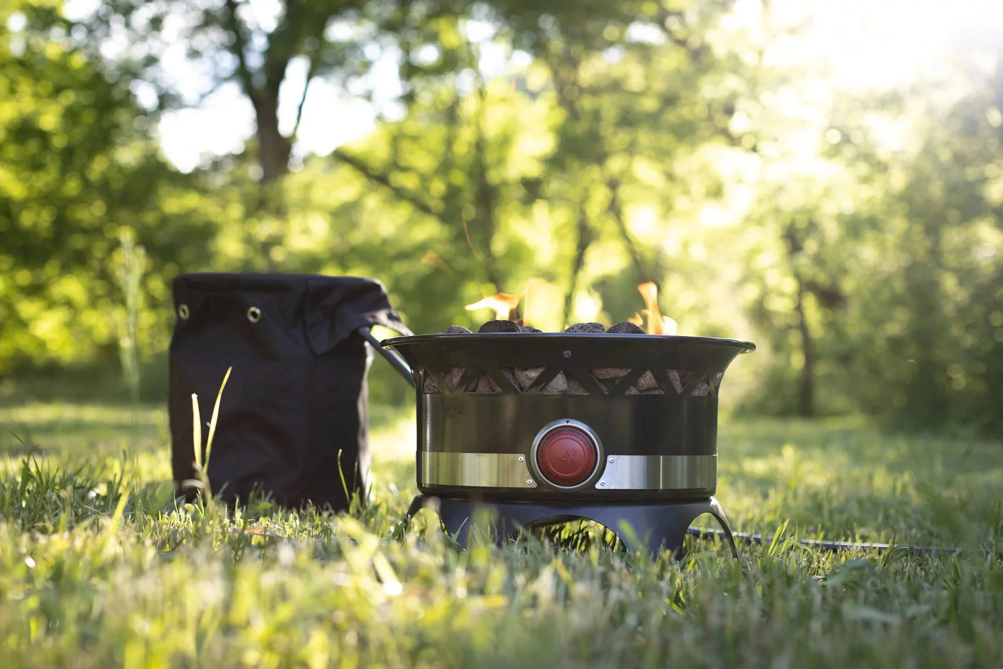 Chef Camp GF18D Portable Propane Fire Pit - Image 4