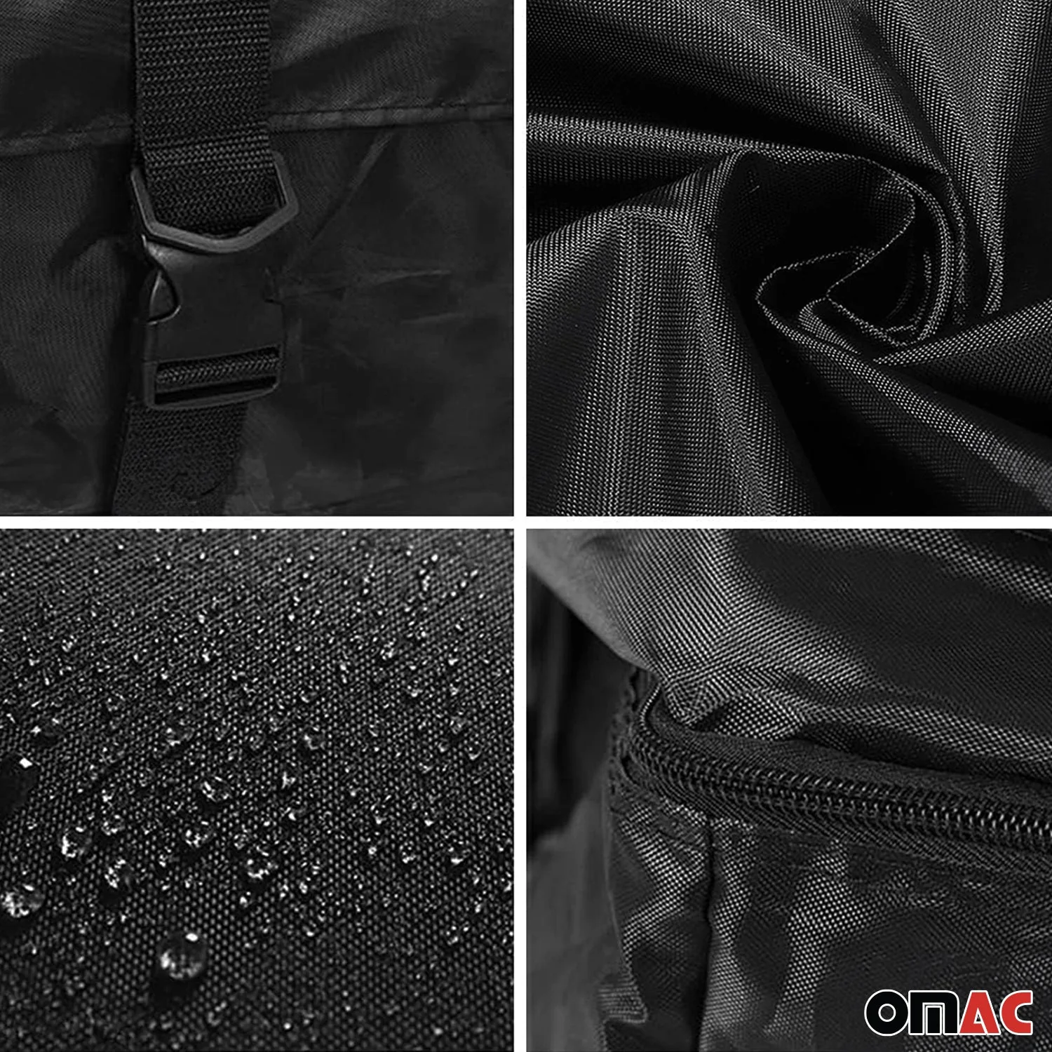 Roof Cargo Bag 17.6 Cubic Feet Black - Image 4