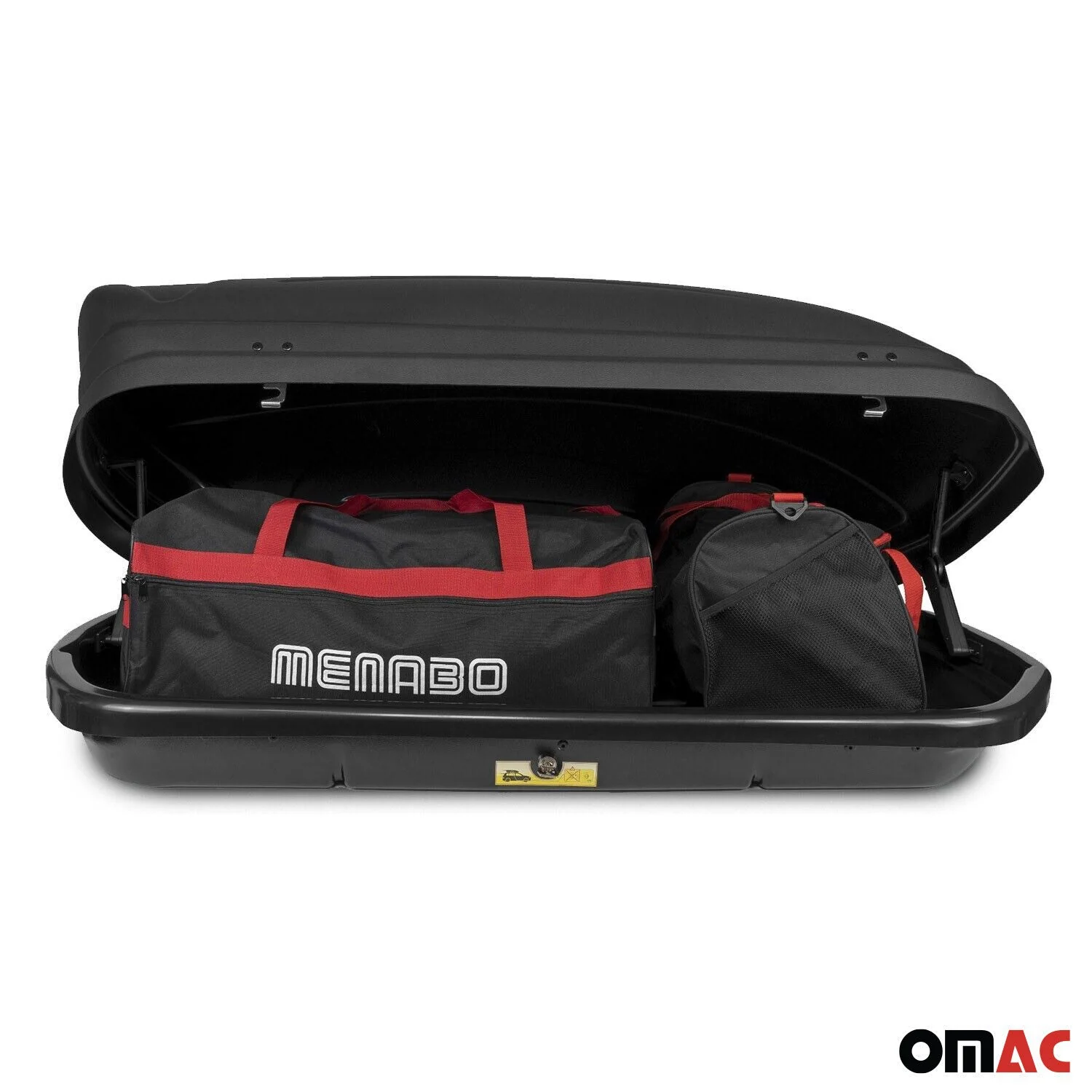 Roof Cargo Box 14 Cubic Feet Black - Image 6