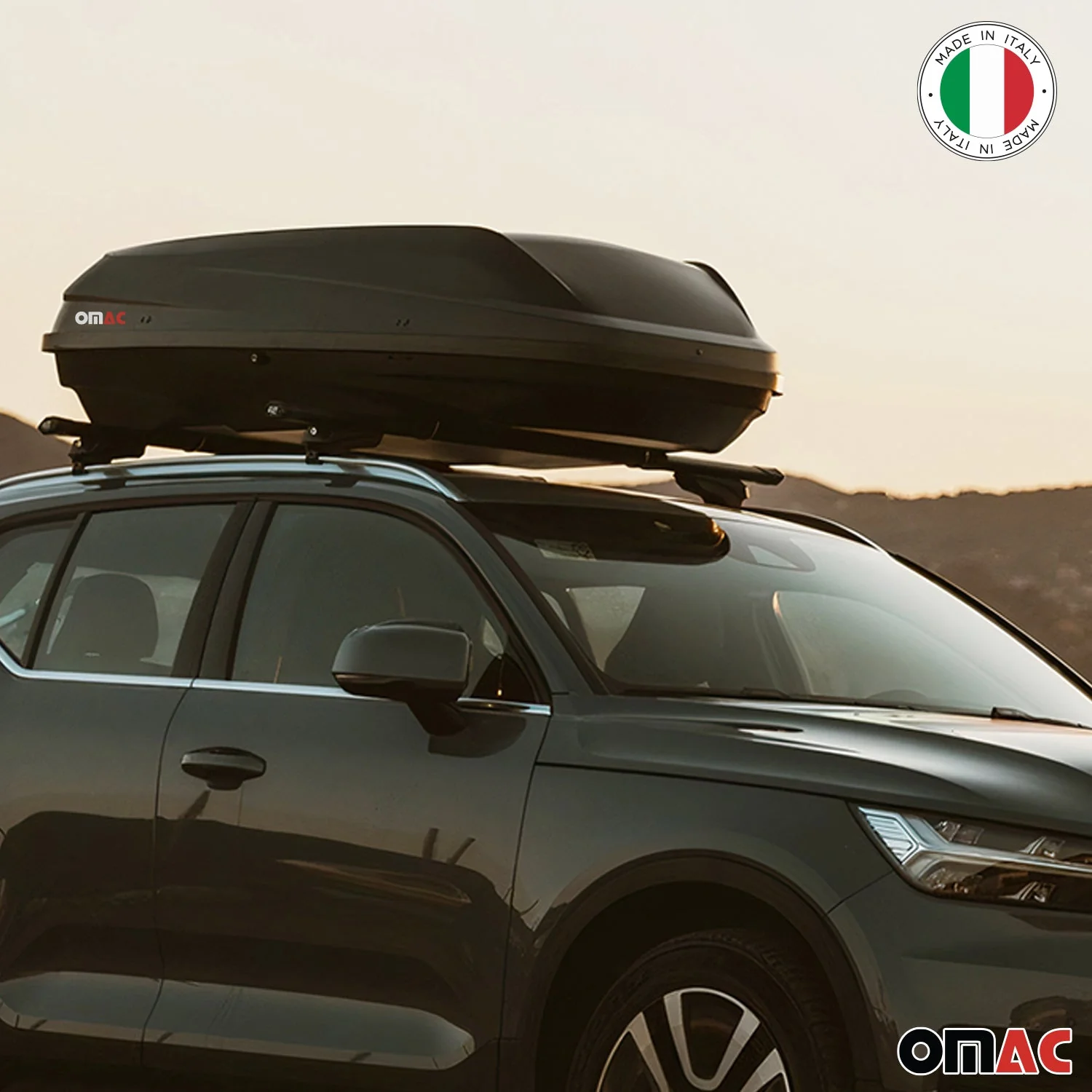 Roof Cargo Box 8 Cubic Feet Dual-Side Opening Black - Image 8