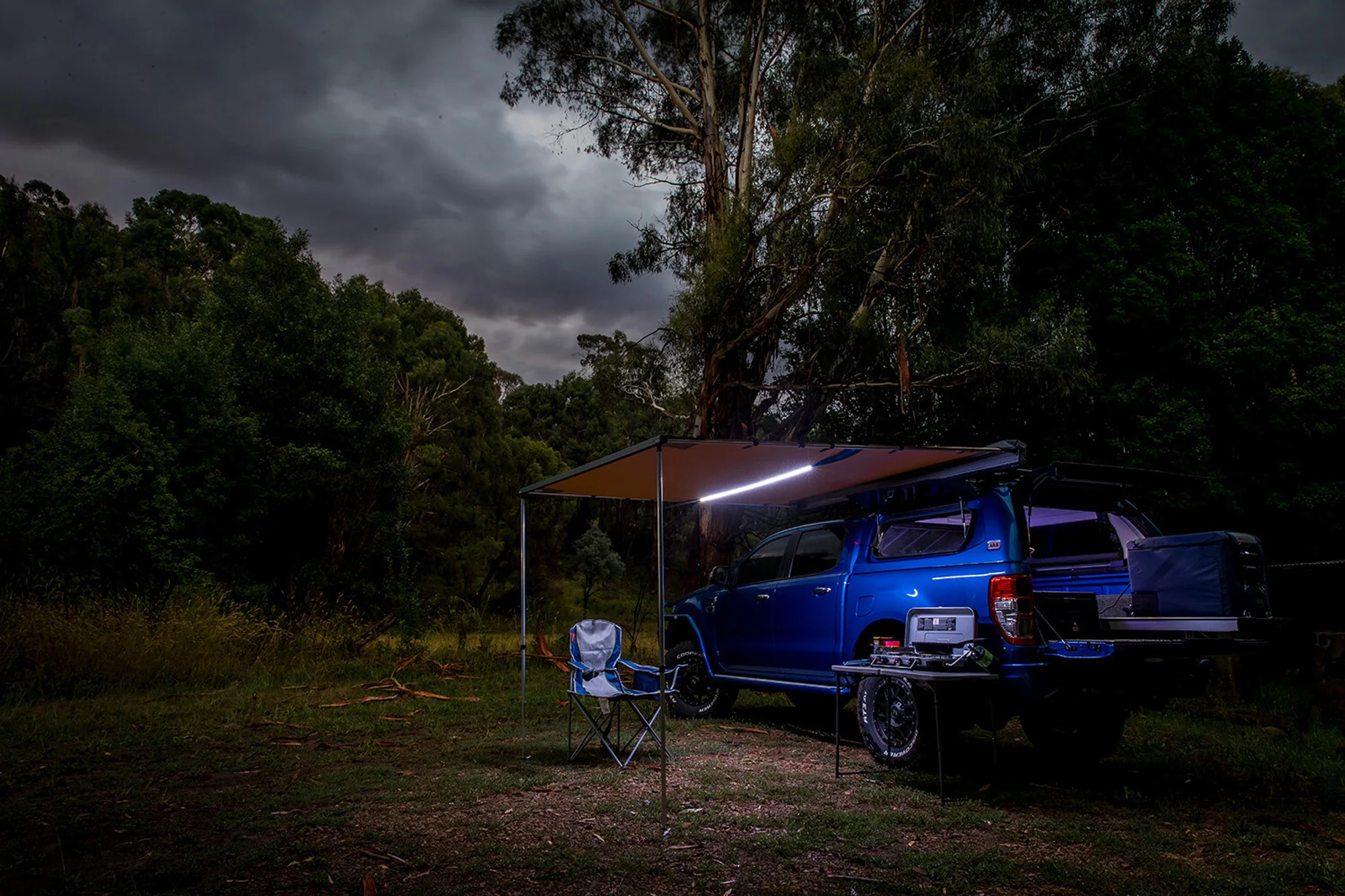 ARB Soft Case Awning With Light 2.0m 814409 - Image 6