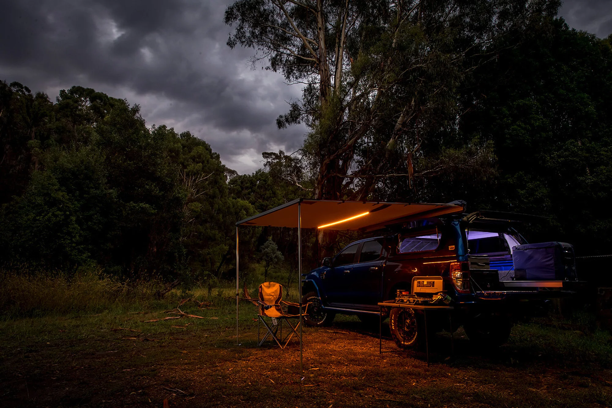 ARB Soft Case Awning With Light 2.0m 814409 - Image 7