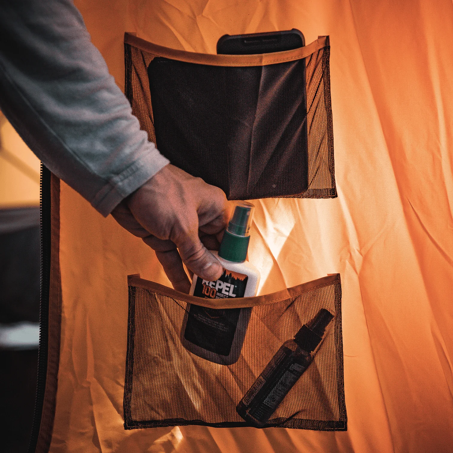 Gazelle T4 Plus Hub Tent - Sunset Orange - Image 7