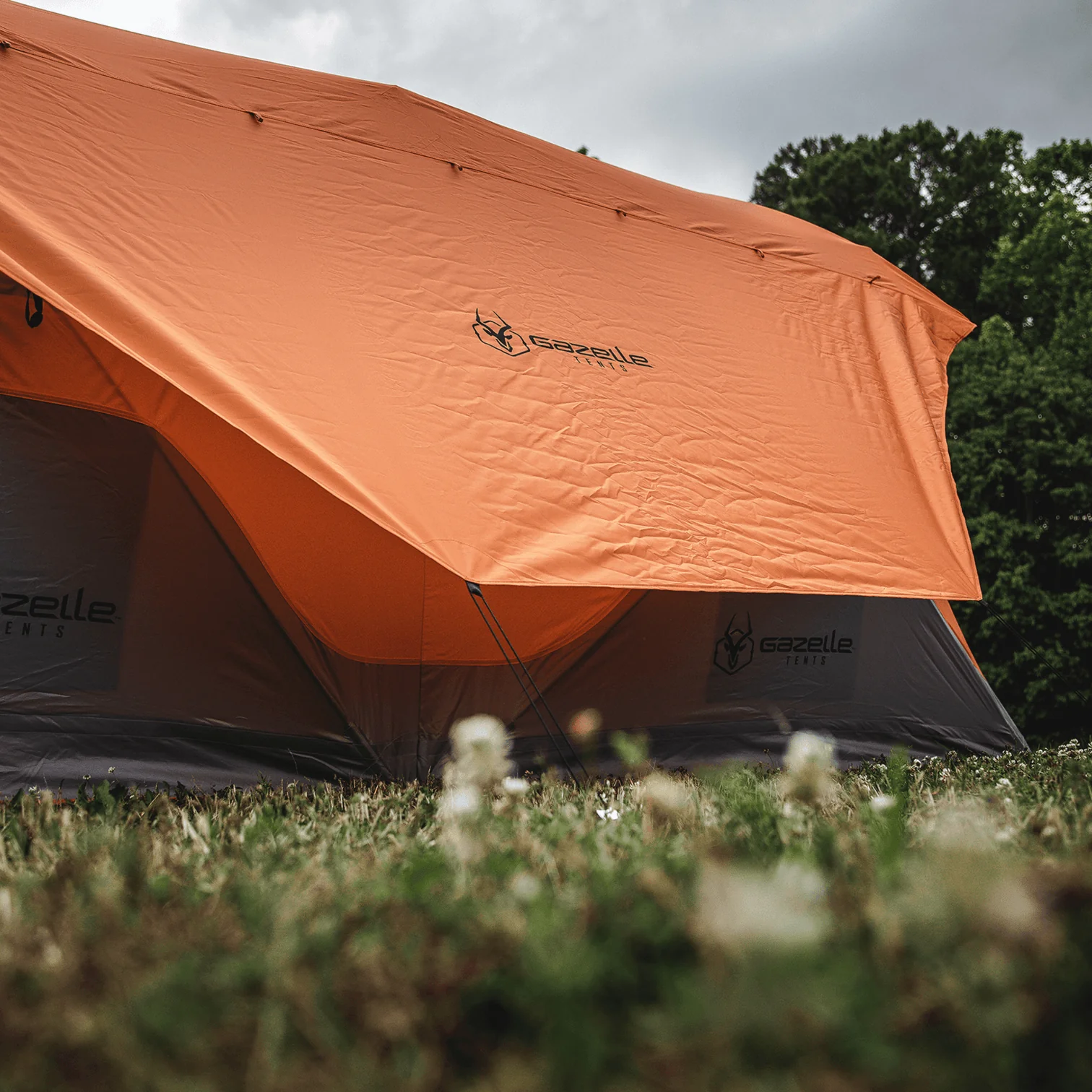 Gazelle T4 Plus Hub Tent - Sunset Orange - Image 8