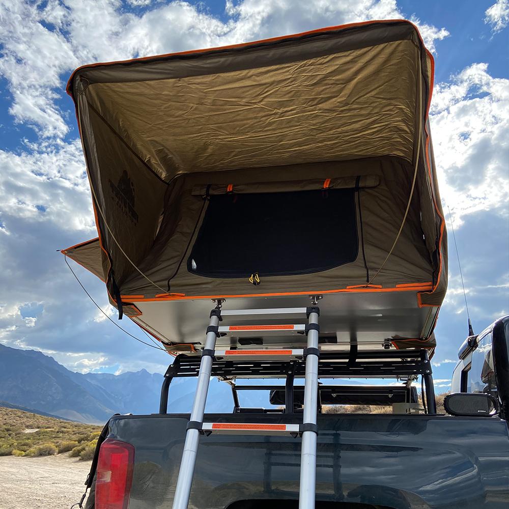 Tuff Stuff Overland Alpha II Hardshell Rooftop Tent, Black, 2 Person - Image 8
