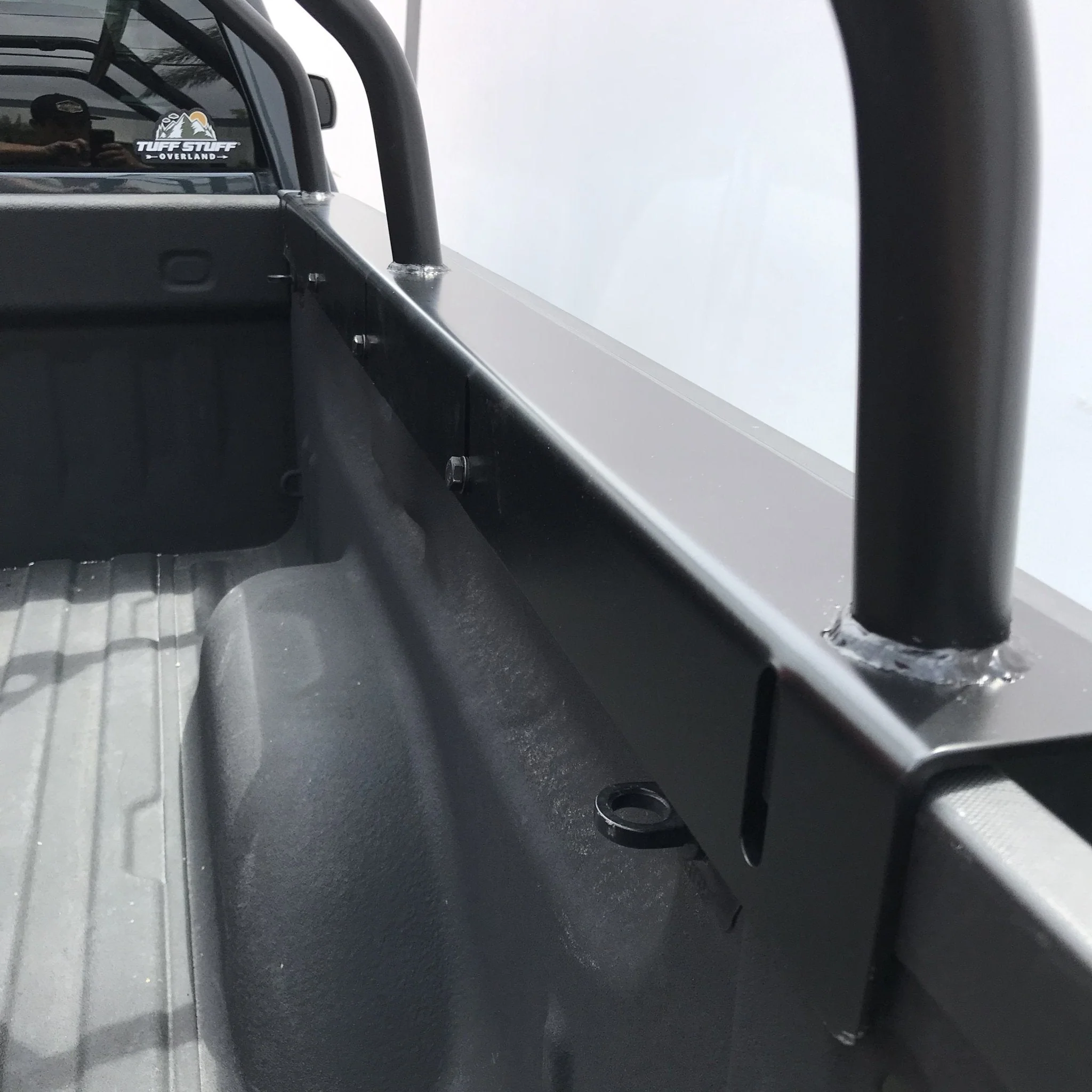 Tuff Stuff Overland Roof Top Tent Truck Bed Rack, Adjustable, Powder Coated 51" - Image 11