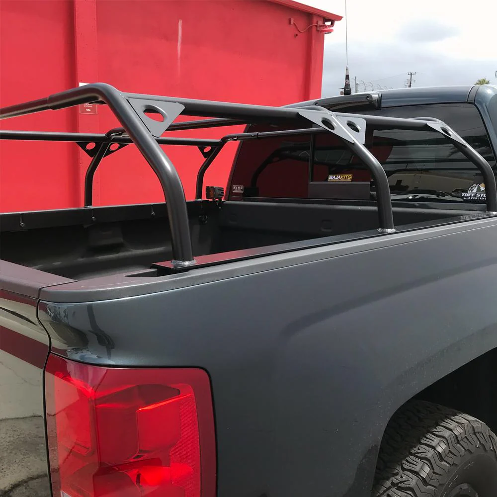 Tuff Stuff Overland Roof Top Tent Truck Bed Rack, Adjustable, Powder Coated 51" - Image 7
