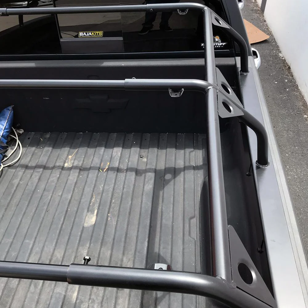 Tuff Stuff Overland Roof Top Tent Truck Bed Rack, Adjustable, Powder Coated 51" - Image 8