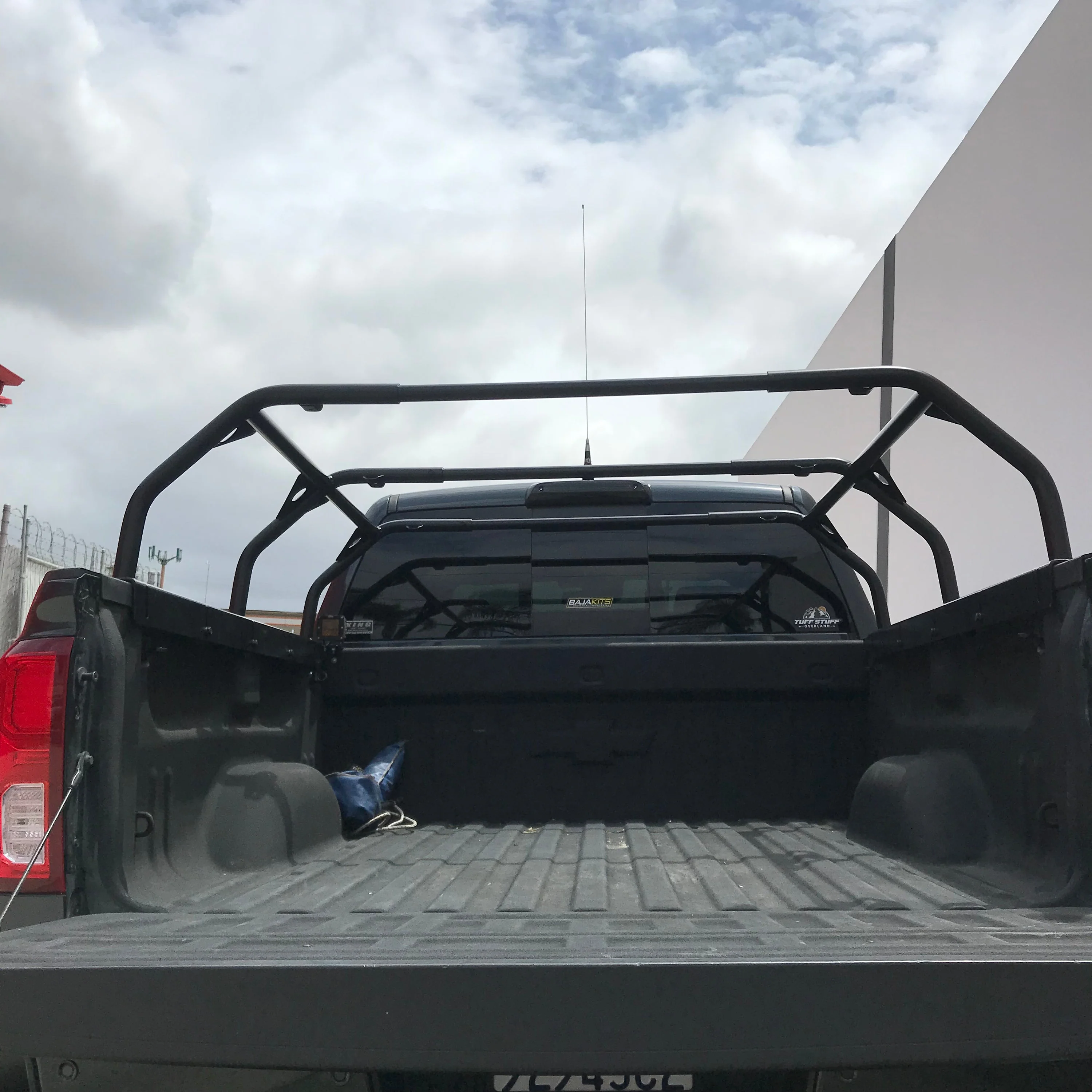 Tuff Stuff Overland Roof Top Tent Truck Bed Rack, Adjustable, Powder Coated 51" - Image 9